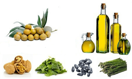 Onde se inclúe a vitamina E